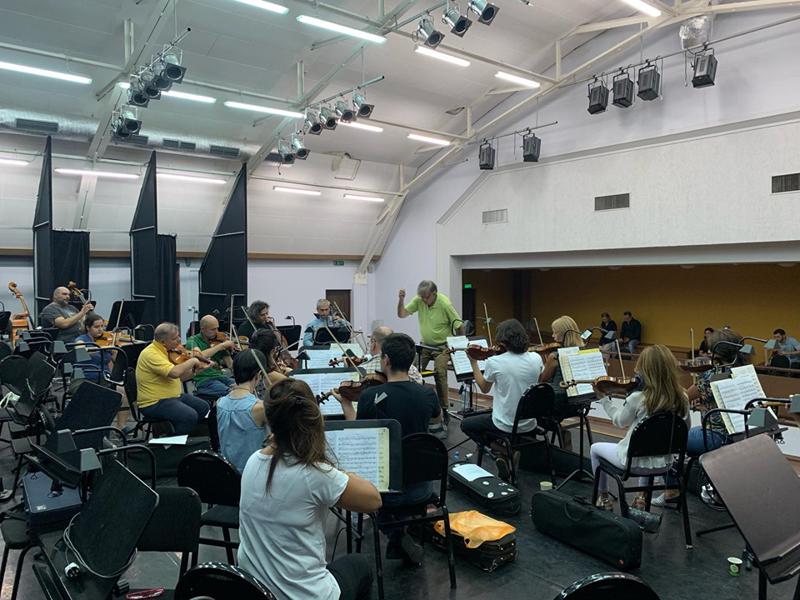 ოპერისა და ბალეტის თეატრში ფესტივალ "ღამის სერენადების" რეპეტიცია გაიმართა