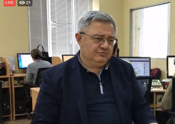 LIVE: დავით უსუფაშვილი "ნიუსრუმში"