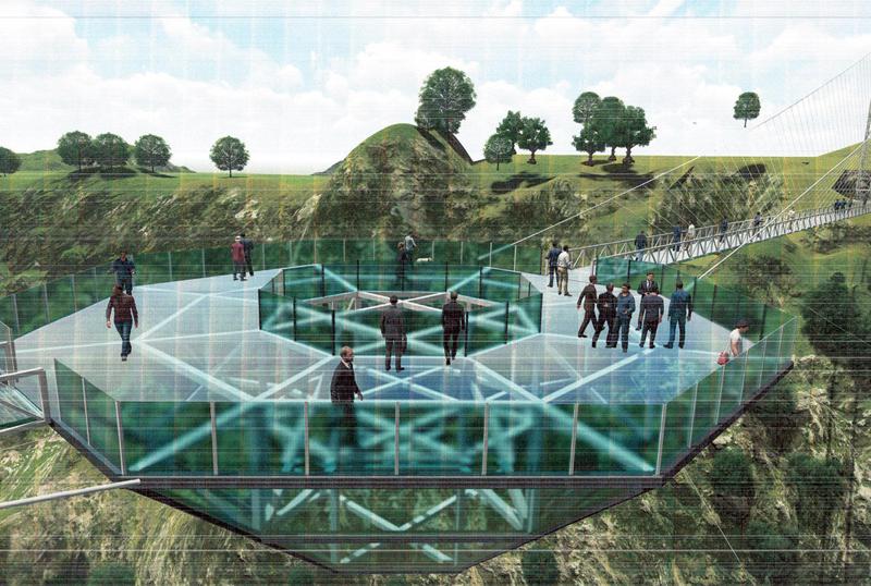 240-მეტრიანი შუშის ხიდი და 60 მლნ დოლარის ტურისტული ინფრასტრუქტურა - რა იგეგმება დაშბაშის კანიონზე