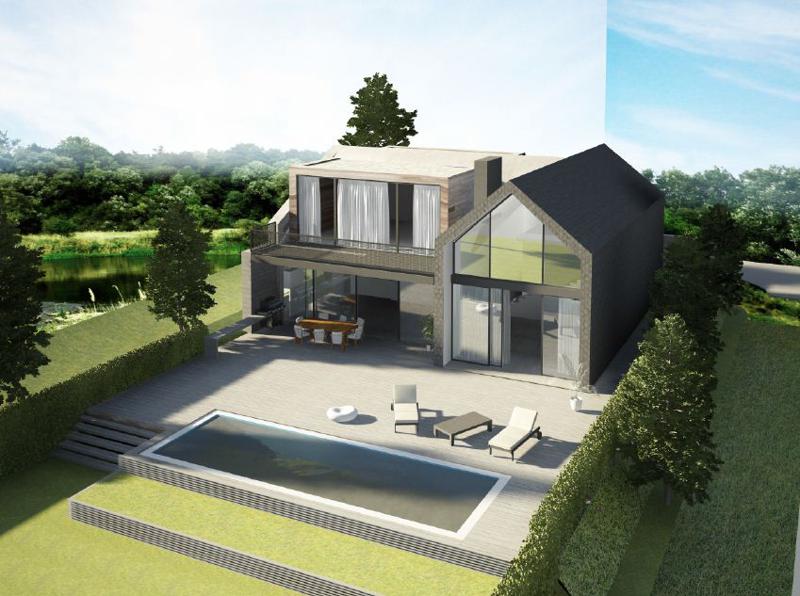 თანამედროვე არქიტექტურა თბილისი ჰილსში - მიწის ნაკვეთების მფლობელებმა მშენებლობის პირველი ეტაპი უკვე დაიწყეს