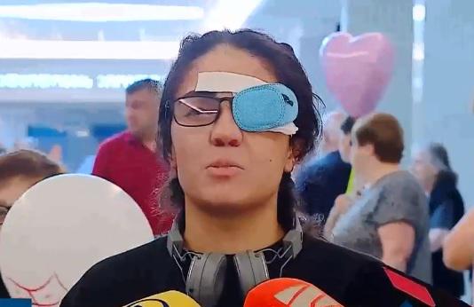 მაკო გომურს, რომელმაც აქციაზე თვალი დაკარგა, სახელმწიფო საზღვარგარეთ მკურნალობის კურსს შესთავაზებს