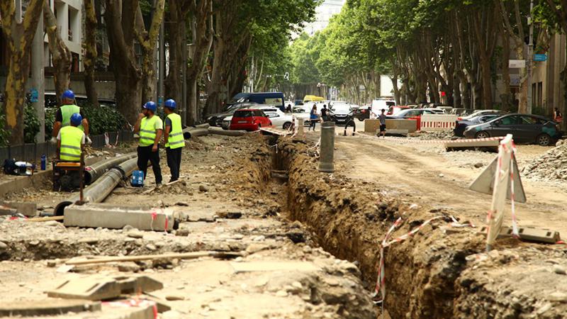 „გაზგამანაწილებელმა“ ჭავჭავაძეზე ამორტიზებული გაზსადენის შეცვლა დაიწყო