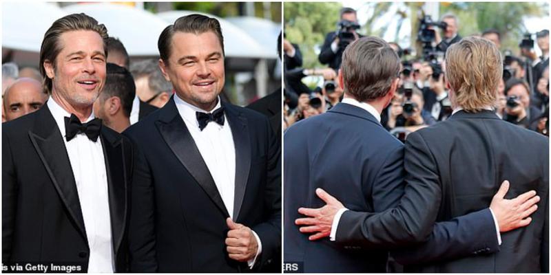 ლეონარდო დიკაპრიო და ბრედ პიტი ერთად გამოჩნდნენ და სოციალური ქსელები "აფეთქდა"