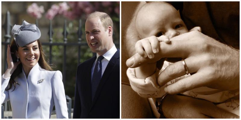 ჰარისა და მეგანის შვილის "საიდუმლო" ნათლობაზე ქეითი და უილიამიც მივიდნენ