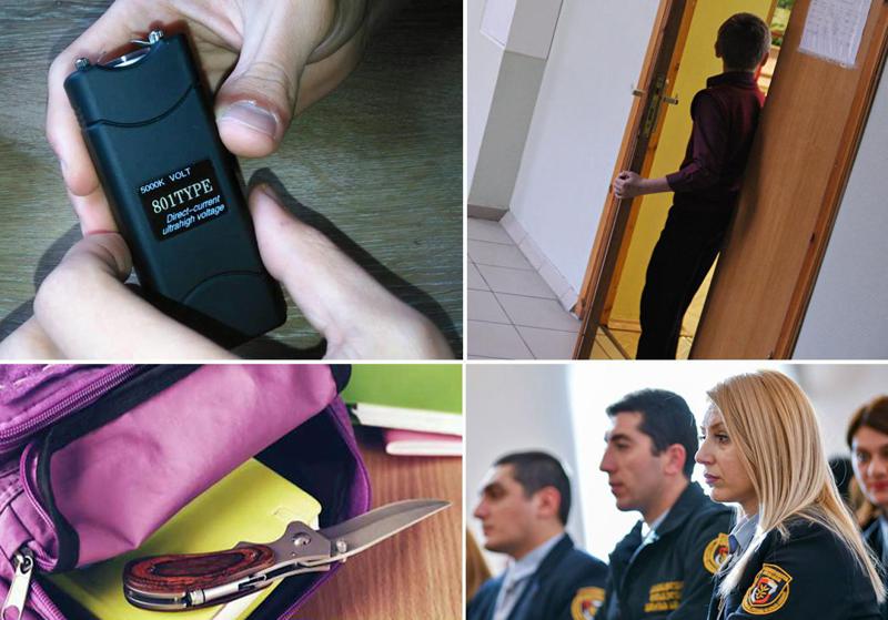 ელექტროშოკი, პნევმატური იარაღი, ბასრი საგნები, აზარტული სათამაშო საშუალებები -  რა დააქვთ ბავშვებს სკოლაში და რა დარღვევებზე საუბრობენ მანდატურები