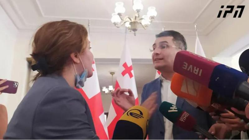 მამუკა მდინარაძე და ანა ნაცვლიშვილი ერთმანეთს სიტყვიერად დაუპირისპირდნენ - "ტრაგედიით მოვაჭრეები ხართ“