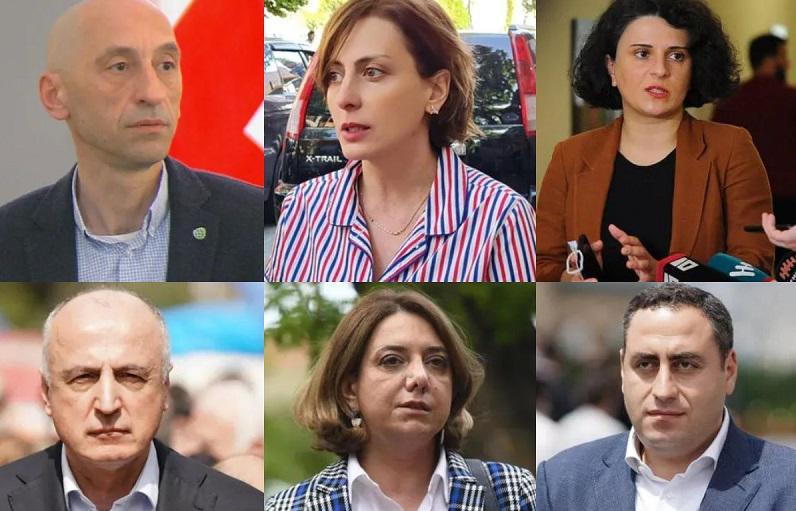 "ხელისუფლებაზე, რომელიც  უარს ამბობს ევროპულ მომავალზე, ზეწოლა უნდა გაძლიერდეს" - რას აცხადებენ ოპოზიციური პარტიების წარმომადგენლები შარლ მიშელთან შეხვედრის შემდეგ