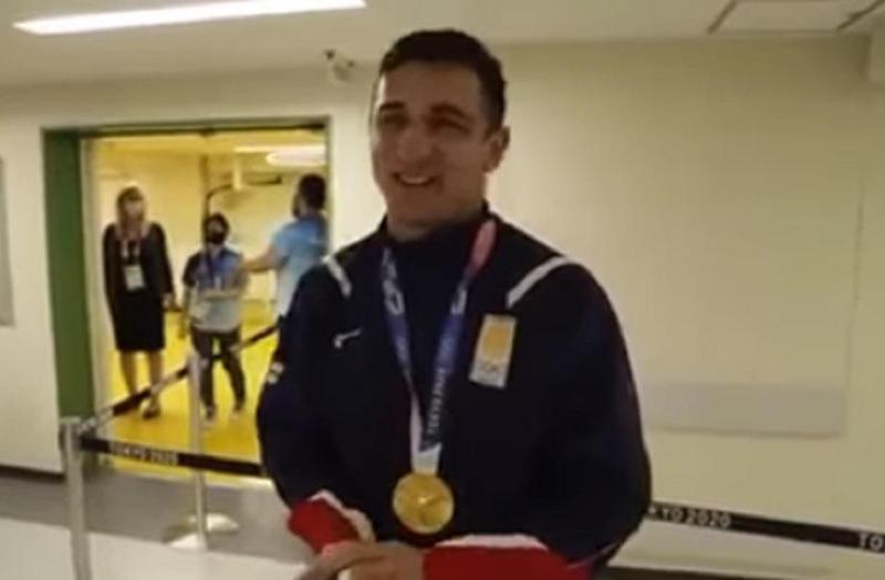 "წარმომიდგენია ჩემი ხალხი როგორი გახარებულია...ბოლომდე ვიბრძოლე ჩემი სამშობლოსთვის" - ლაშა ბექაურის პირველი კომენტარი ოლიმპიური ჩემპიონობის შემდეგ