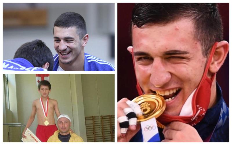 "ბევრჯერ ვარჯიშზე უჭმელი წავსულვარ... გირები რომ არ გვქონდა, ქვებით გვიწევდა ვარჯიში" - რას ჰყვება 21 წლის ოლიმპიური ჩემპიონი ბავშვობაზე