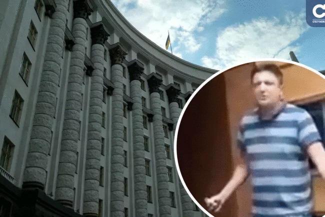 კიევში, მთავრობის შენობაში შეჭრილი მამაკაცი ყუმბარის აფეთქებით იმუქრება - ვიდეო