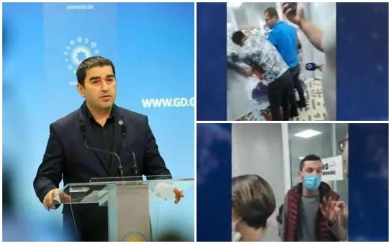 "მოთმინებასაც გააჩნია საზღვარი!" - შალვა პაპუაშვილის თქმით, "ნაცმოძრაობის" წევრები "ოცნების" ხელვაჩაურის შტაბში შეიჭრნენ