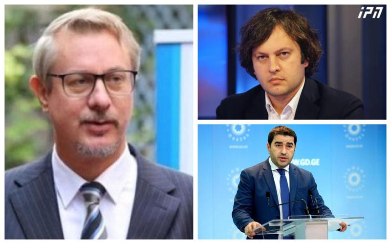 "ნიკა მელიამ ეს შეიძლება გაიგოს, როგორც "მწვანე შუქი" შემდგომი პროვოკაციებისთვის" - მმართველი გუნდი ევროკავშირის ელჩის განცხადებას უწუნებს