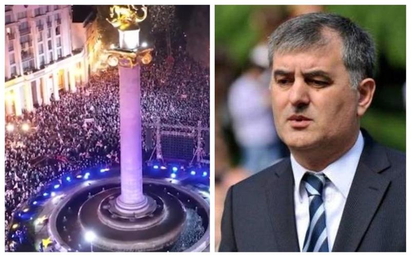 "რასაც მე მეუბნებიან, 13 000 ადამიანი უნდა ყოფილიყო პიკის დროს მოსული" - სოზარ სუბარი "ნაცმოძრაობის" აქციაზე