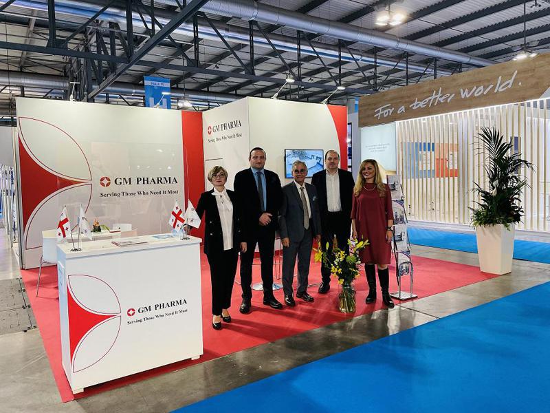 “GM Pharma”-მ საქართველო საერთაშორისო ფარმაცევტულ გამოფენა CPhI WorldWide 2021-ზე წარადგინა