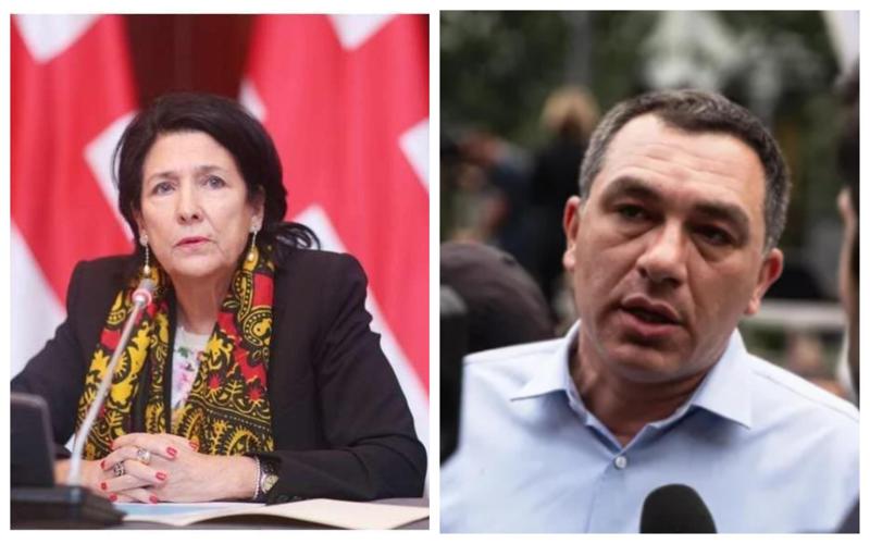 "ეს არის რეაქცია იმაზე, რომელიც საფრანგეთში მოისმინა სააკაშვილის გლდანში გადაყვანის ამაზრზენ ამბავთან დაკავშირებით" - ბოკერია პრეზიდენტის ბრიფინგზე