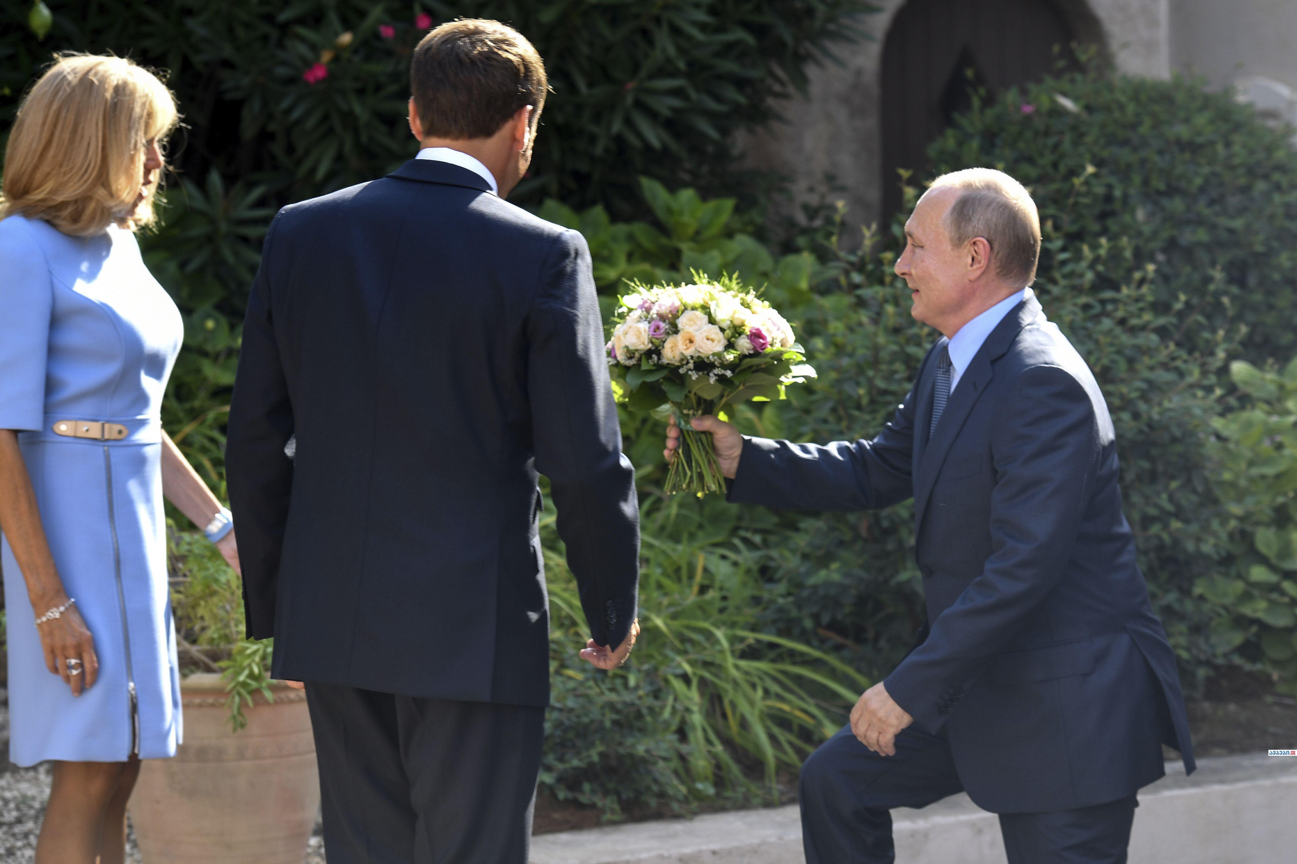 Фото Путина И Макрона
