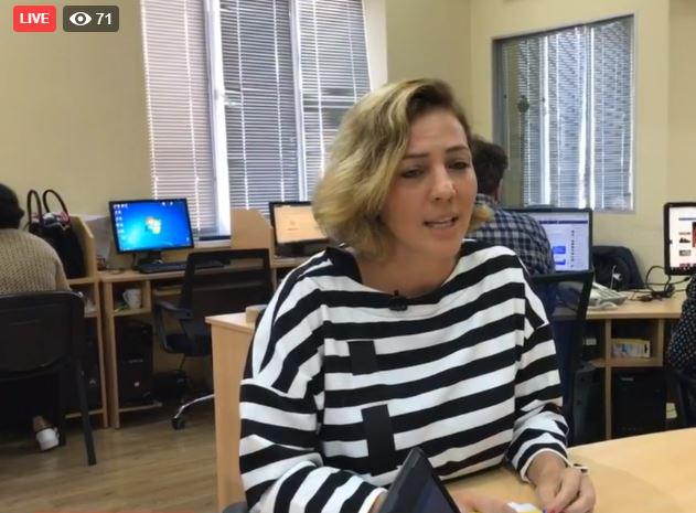 LIVE: ანა დოლიძე "ნიუსრუმში"