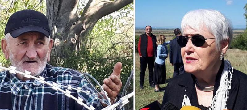 "88 წელი საქართველოში მიცხოვრია და ახლა მეუბნებიან, საქართველოში არ ხარო" - რა შესჩივლა მავთულხლართების მიღმა მცხოვრებმა მოხუცმა ნატო-ს მაღალჩინოსანს