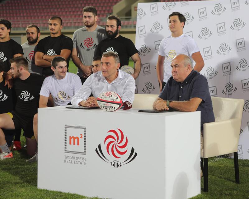 "m2 უძრავი ქონება" საქართველოს რაგბის კავშირის სპონსორი გახდა