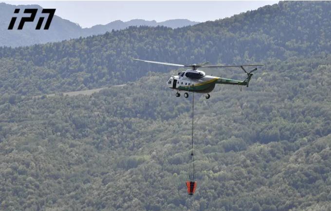 სოფელ ახალსოფლის ტყეში ხანძრის ლოკალიზება ვერ ხერხდება - ცეცხლის ქრობის პროცესში მეორე ვერტმფრენიც ჩაერთო