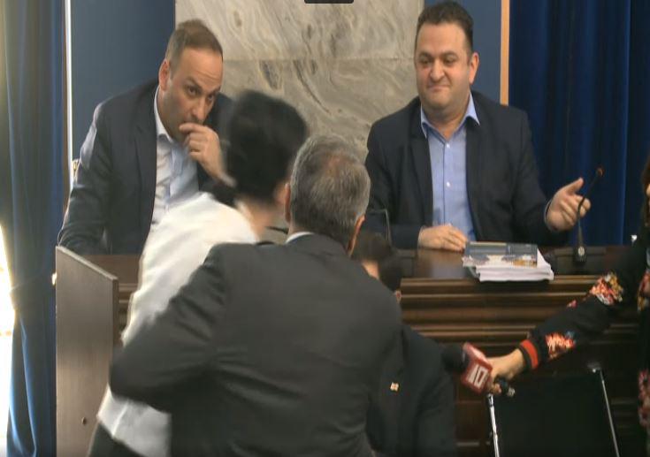 ეკა ბესელიამ ვანო ზარდიაშვილს დაარტყა - შეხლა-შემოხლა იურიდიულ საკითხთა კომიტეტის სხდომაზე