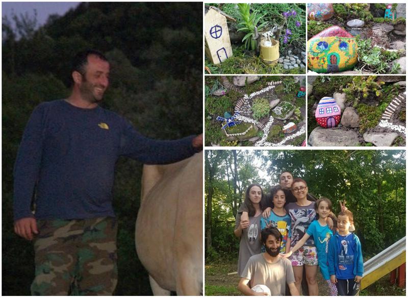 ცნობილი ჟურნალისტის მრავალშვილიანი ოჯახის მინიატურული სოფლები - "...იქ უმალ ჩნდებიან მობინადრეები"