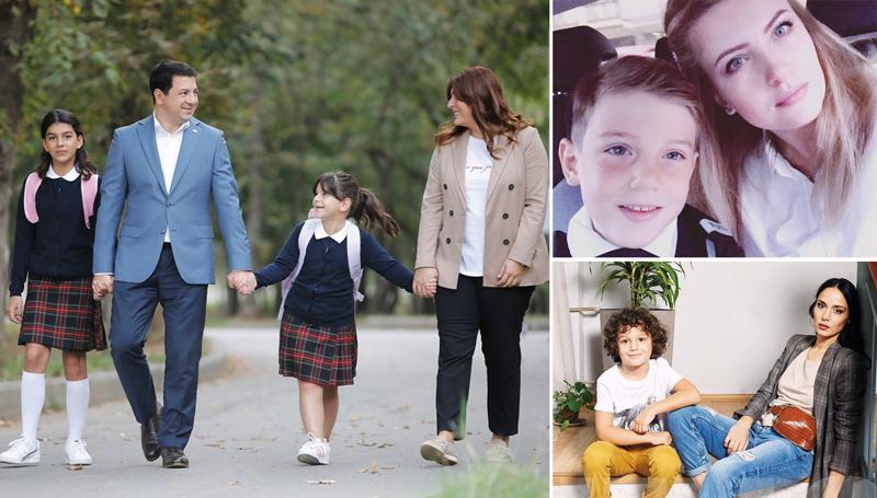 ცნობილი ქართველების შვილები, რომლებიც წელს პირველად წავიდნენ სკოლაში