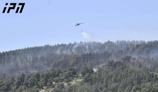 ატენში, რაზმათის ხეობაში ძლიერი ხანძარია