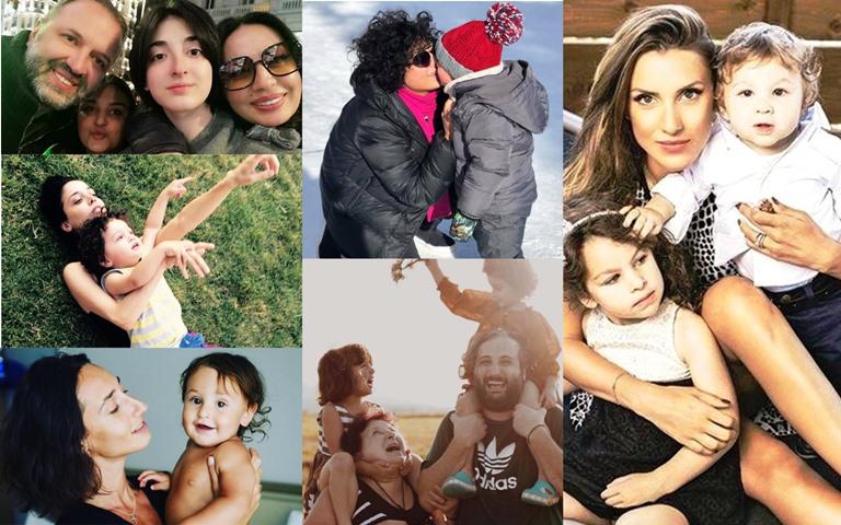 ცნობილი ქართველები, რომლებიც შვილებს ძიძების გარეშე, მშობლების დახმარებით ზრდიან