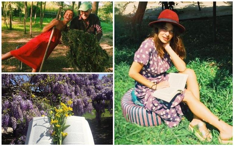 "ბებომ და ბაბუამ ეზოში სამოთხე დედამიწაზე მოაწყვეს" - გოგონა, რომელიც თბილისურ ხმაურს იმერეთის ლამაზ სოფელში გაურბის