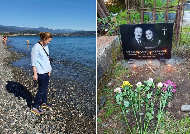 "სოხუმიდან აფხაზმა ბიჭმა წამომიყვანა, გზაზე მანქანაში ქართული სიმღერები ჩამირთო" - რას ყვება ექიმი, რომელმაც დედის საფლავზე ქართული წარწერით ქვა ჩაიტანა