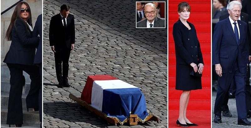 პანაშვიდზე ვარსკვლავები და მსოფლიო ლიდერები შეიკრიბნენ - ჟაკ შირაკს დღეს დაკრძალავენ