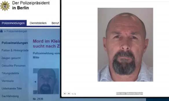 გერმანიის პოლიცია ხანგოშვილის მკვლელობაში ეჭვმიტანილის ფოტოს აქვეყნებს - რა კავშირი აქვს მას რუსულ დაზვერვასთან