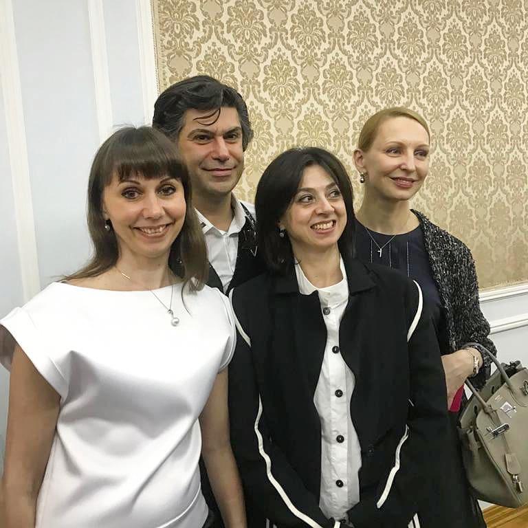 ნინო ანანიაშვილი და ნიკოლოზ ცისკარიძე კრემლის სახელმწიფო სასახლეში