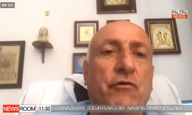 LIVE: ანზორ მელია და ლევან ხაბეიშვილი "ნიუსრუმში"
