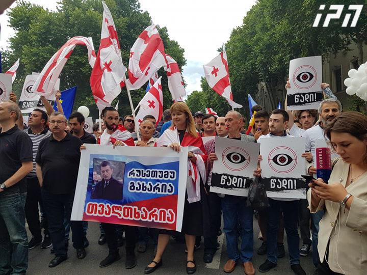 "ივანიშვილის რეჟიმი უნდა დამთავრდეს!" - სანდრა რულოვსი