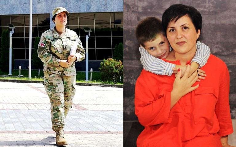 3 შვილის დედისა და ვიცე-პოლკოვნიკი ქალის ცხოვრება - "ჩემი შვილები ამაყობენ, როცა სამხედრო ფორმაში მხედავენ"
