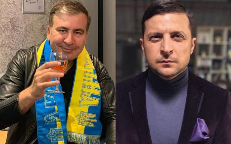 სააკაშვილი ზელენსკის უკრაინის მოქალაქეობის დაბრუნებას თხოვს