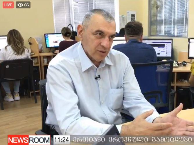 LIVE: დავით ზურაბიშვილი "ნიუსრუმში"