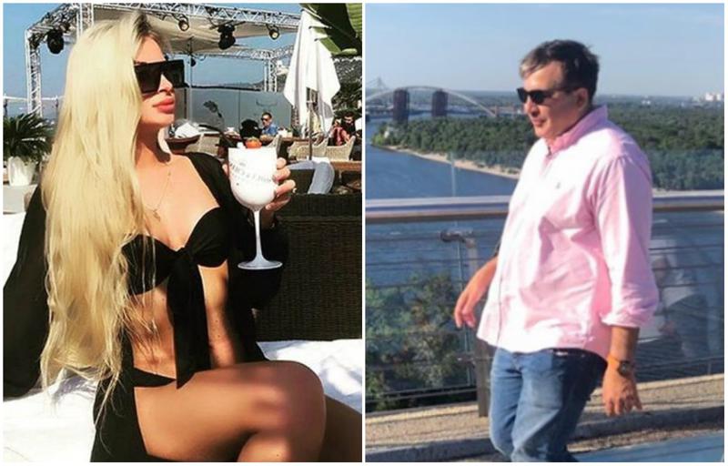 "ის მისი მრავალრიცხოვანი მეგობარი გოგონების სიაში ირიცხებოდა" - რას წერს რუსული მედია უკრაინელი მოდელისა და სააკაშვილის რომანზე