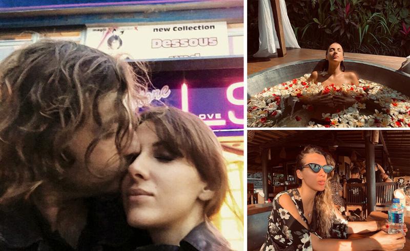 ლიკა ევგენიძე და ნიკა კოჩაროვი ბალიზე - რომანტიკული დასვენების ამსახველი ფოტოები