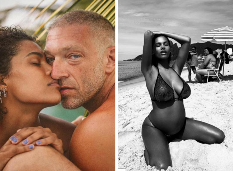 ვენსან კასელის მესამე ქალიშვილის უცნაური სახელი და 22 წლის თინა კუნაკის შიშველი ფოტოსესია მშობიარობამდე რამდენიმე დღით ადრე