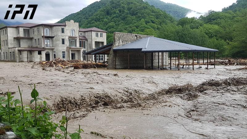 "100 წელიწადში ერთხელ დიდდება მდინარე და ახლა მოუწია, კალაპოტი აღარ არსებობს" - სტიქიის ფოტოები კახეთიდან