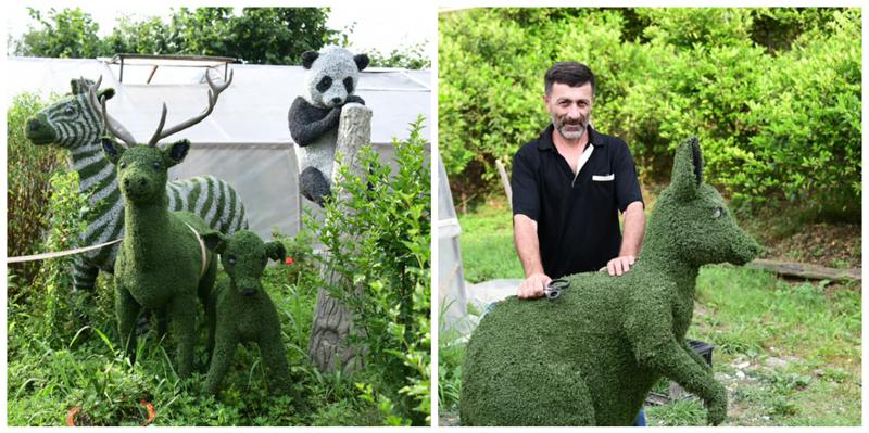 "ასეთ ფიგურებს უცხოეთში აკეთებენ, თუმცა საქართველოში ვერ მოვძებნე ჩემნაირი ინტერესების ადამიანი" - გურული ოსტატის საოცარი ნამუშევრები