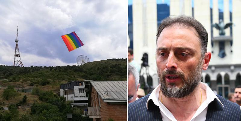 რა კომენტარს აკეთებს ლევან ვასაძე ლგბტ დროშაზე