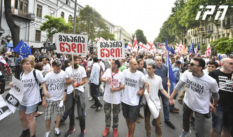 აქციის მონაწილეებმა პარტიზანული მოძრაობა წამოიწყეს - მივლენ ყველგან, სადაც გახარია და მთავრობის სხვა წევრები იქნებიან