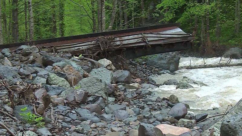 მესტიაში მანქანა ხიდიდან გადავარდა - მაშველები ორ ახალგაზრდა მამაკაცს ეძებენ