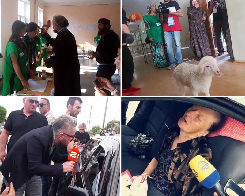 ნაკურთხი საარჩევნო უბნები და ბატკანი კომისიის წევრებისთვის - სახალისო ამბები შუალედური არჩევნებიდან