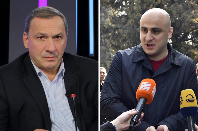 ნიკა მელიამ და ზაზა პაპუაშვილმა ერთმანეთი ცემეს - რა მოხდა პარლამენტის ეზოში