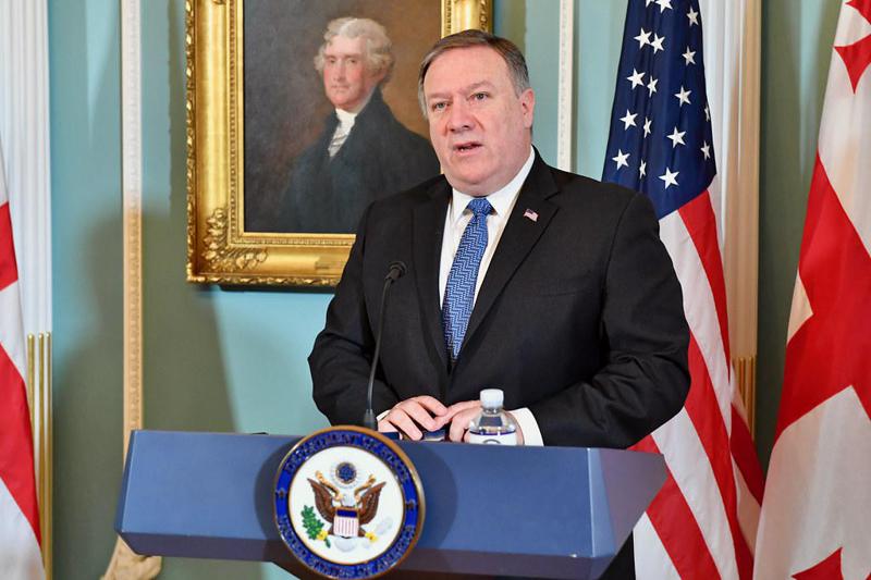 მაიკლ პომპეო - იმედს გამოვთქვამ, რომ საქართველო პორტის პროექტს დაასრულებს